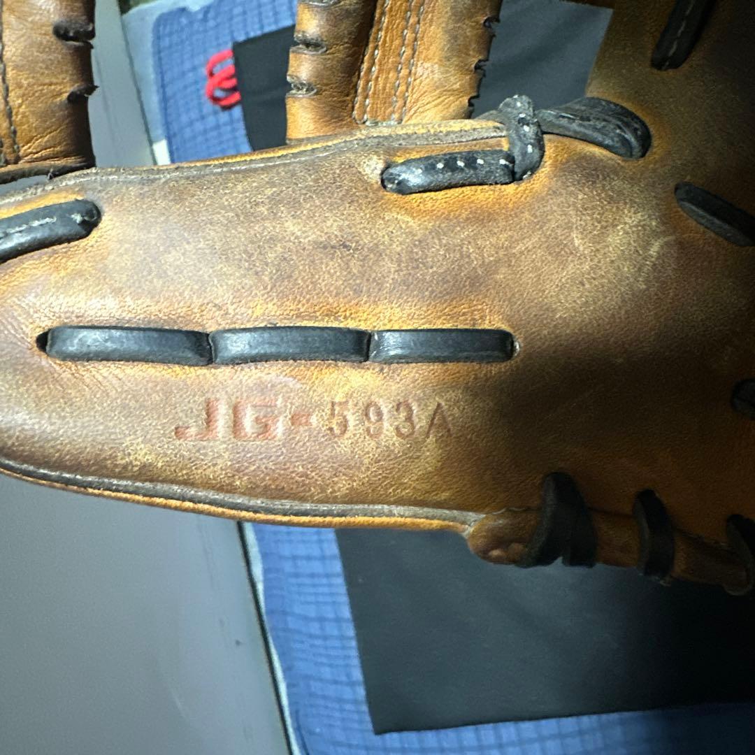 JUNKEE GLOVE 硬式グローブ ブラウン 収納袋付き