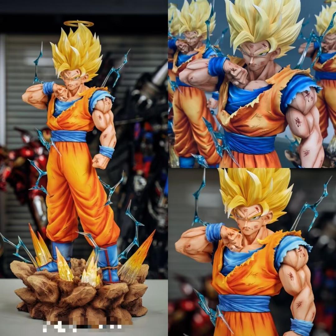 ドラゴンボール　孫悟空　スーパーサイヤ人２　フィギョア　塗装完成品　即発送