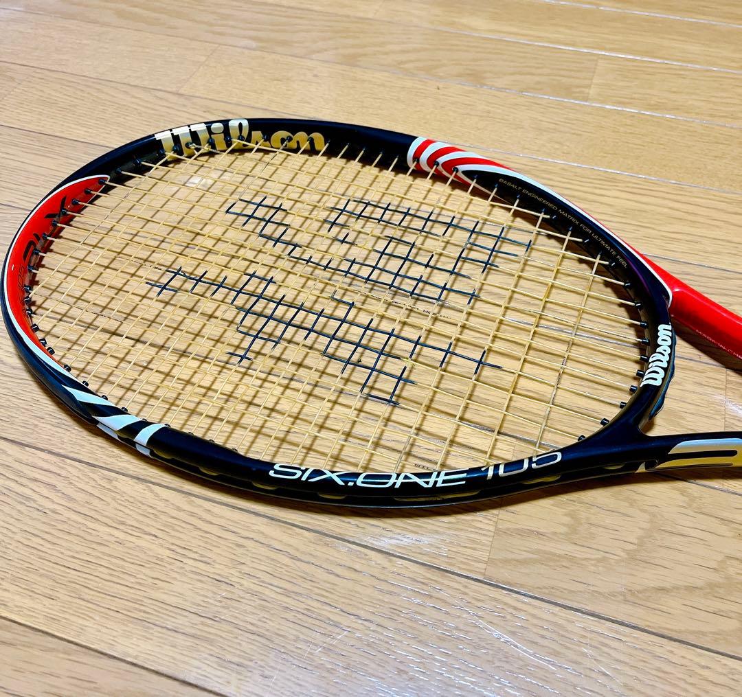美品　Wilsonラケット BLX SIX ONE 105