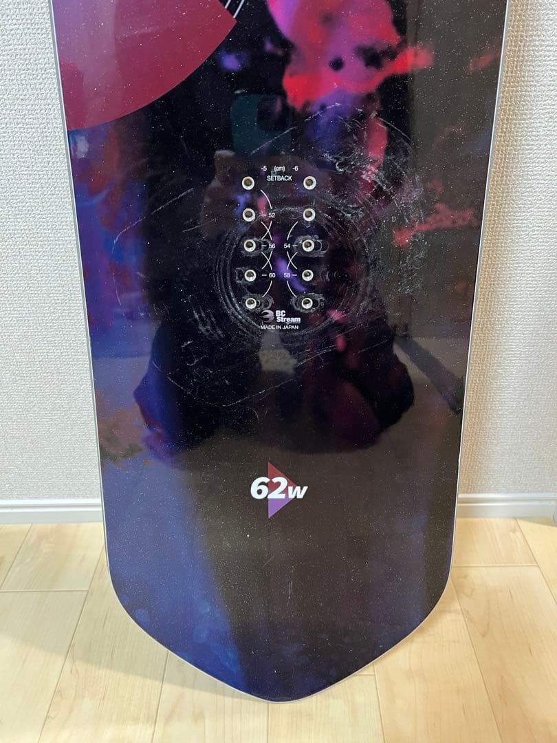 スノーボード BC stream DR 62w