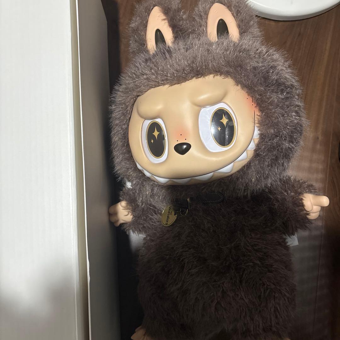 ZIMOMO オリジナル ぬいぐるみ ブラウン　ラブブ 大きいサイズ