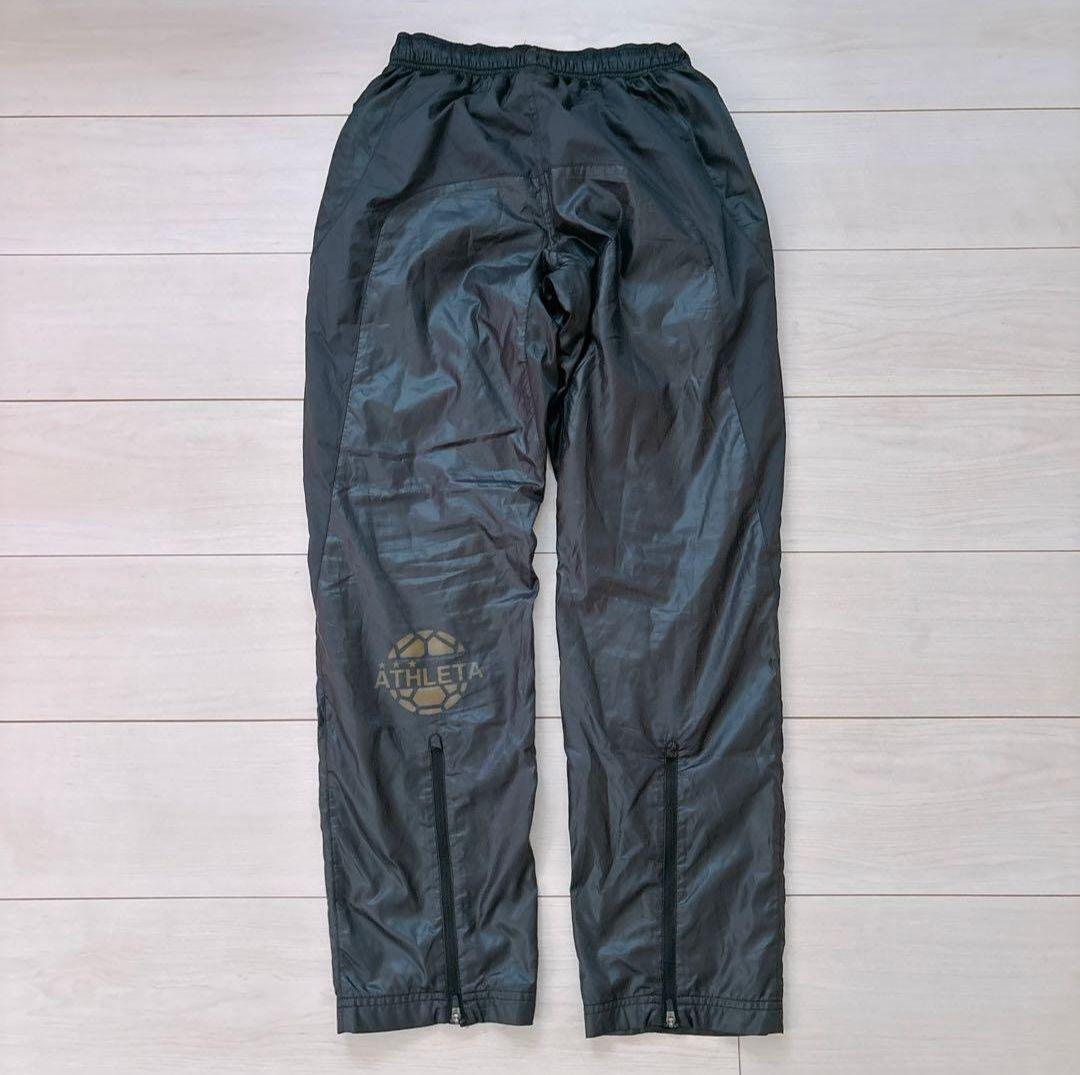 【美品】ATHLETA アスレタ ジャージ上下セット ブラック