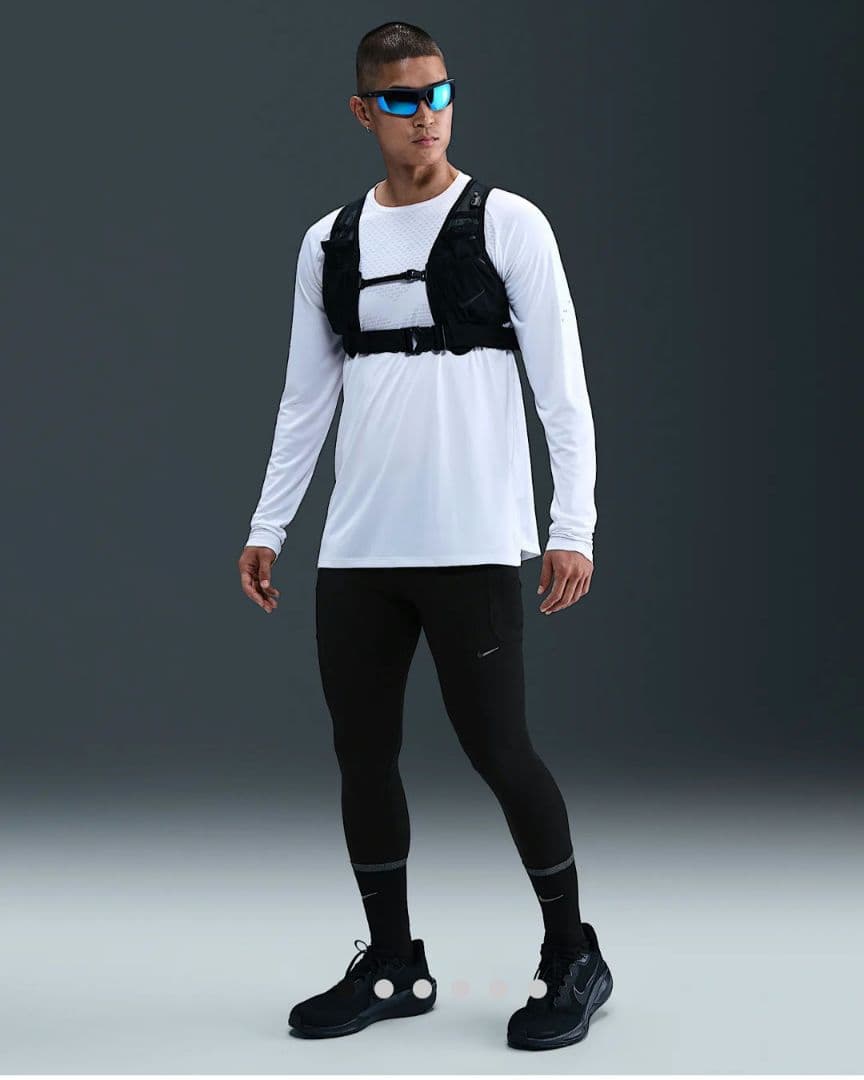 Nike ブラック ランニングパンツ