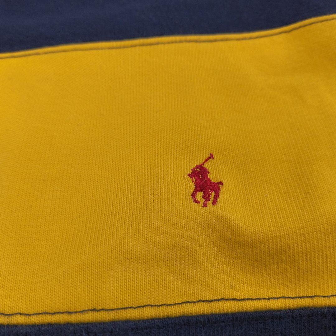 Polo by Ralph Lauren ラガーシャツ ネイビー/イエロー