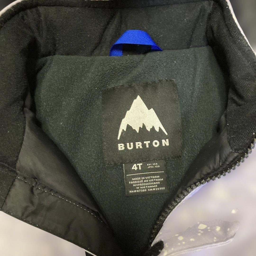 BURTON 子供用スノーウェア 4T スターダスト