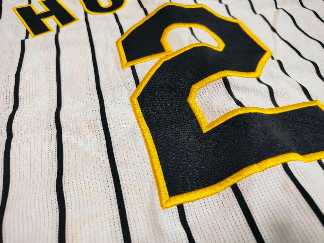 Mizuno 阪神タイガース 北條選手 レプリカ ユニフォーム 刺繍 L