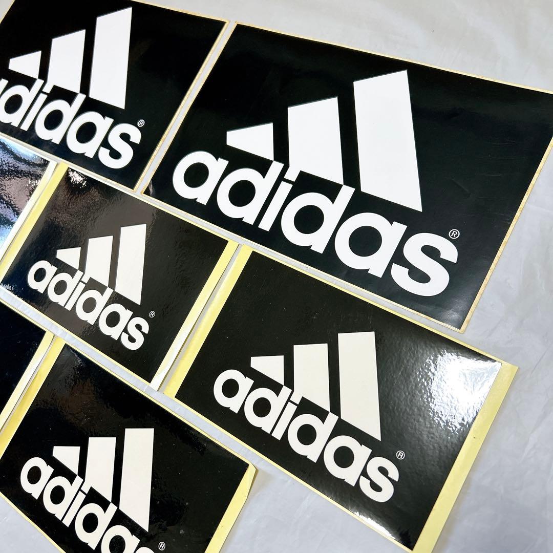 adidas ヴィンテージ ステッカー 80s 90s 大判 中判 ７枚セット