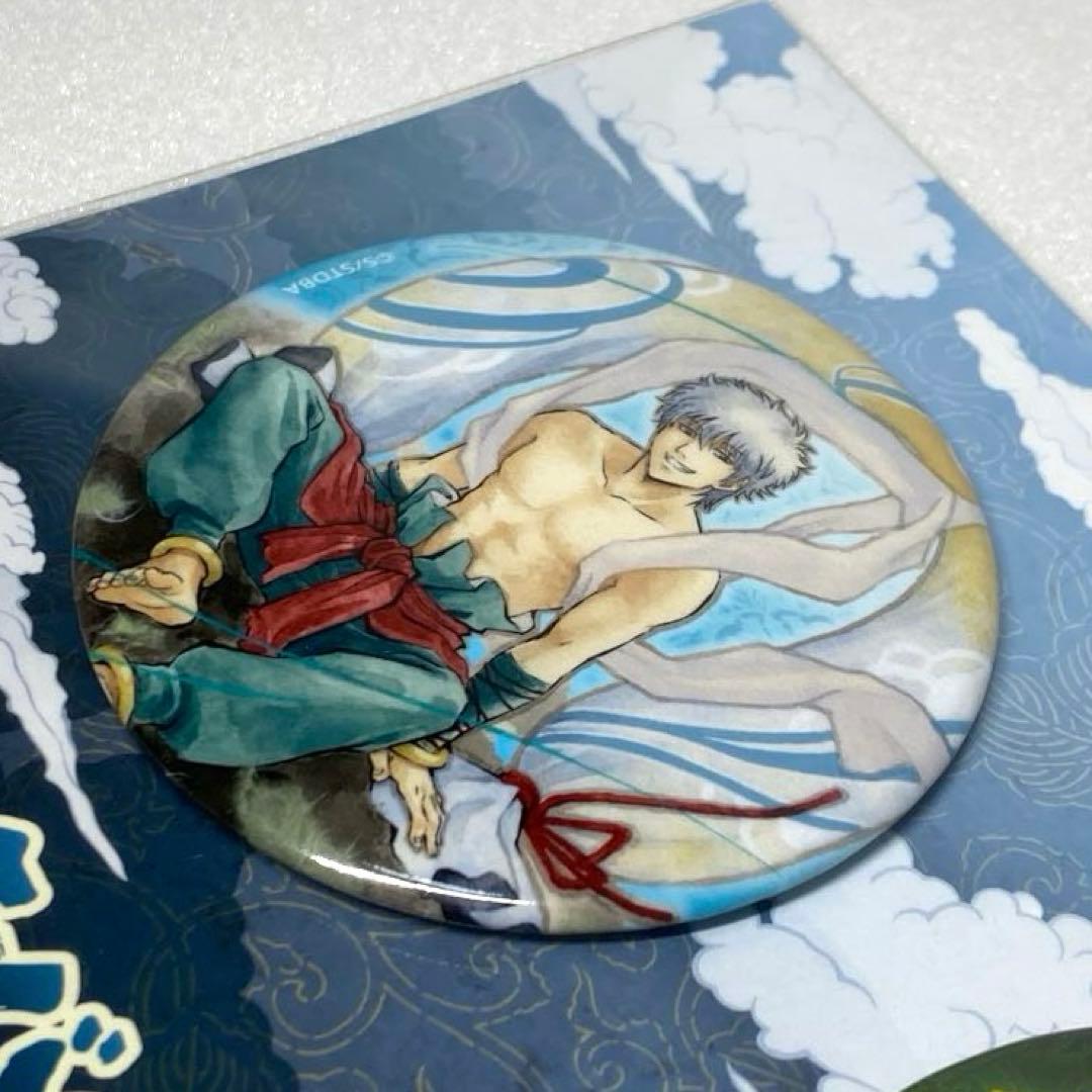 【未開封】銀魂 Gintama 銀時 土方 風神雷神 缶バッジ