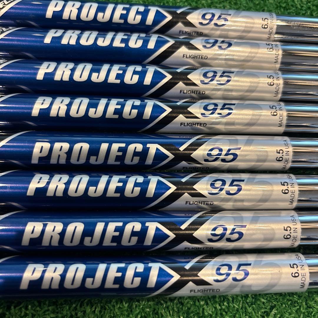 PROJECT X 95 シャフト ８本セット 未使用品