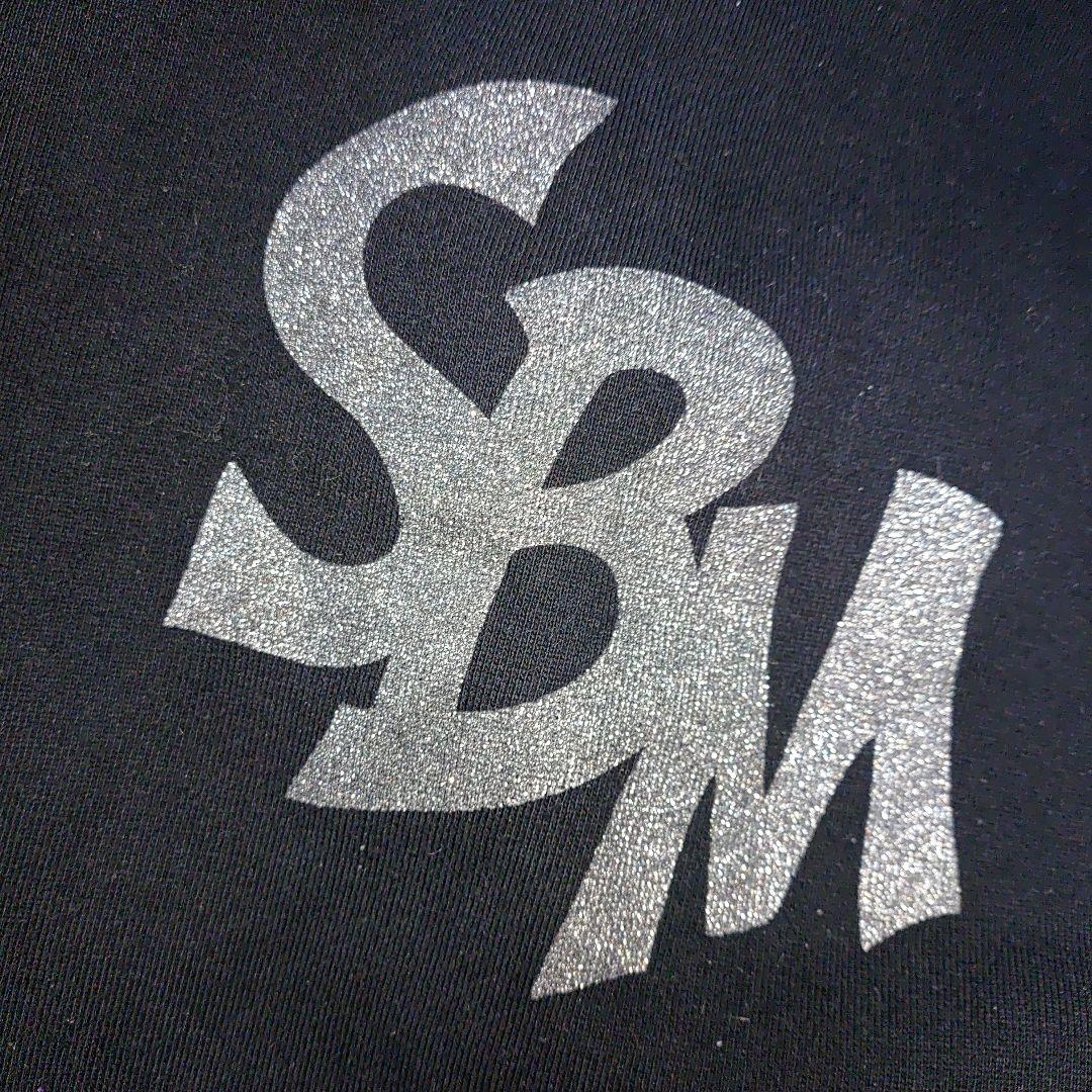サンボマスターSBM胸ロゴ廃盤スウェットパーカーL黒ROCK'N'ROLLロゴ