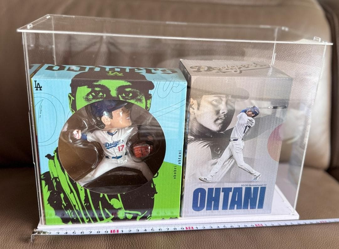 【２個セット】大谷翔平 記念ボブルヘッド（投手+バッター）をセットで
