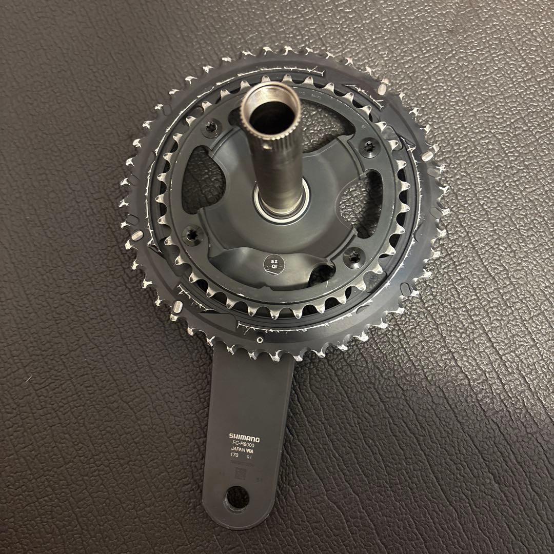 SHIMANO FC-R8000 クランクセット 170mm パワーメーター付き
