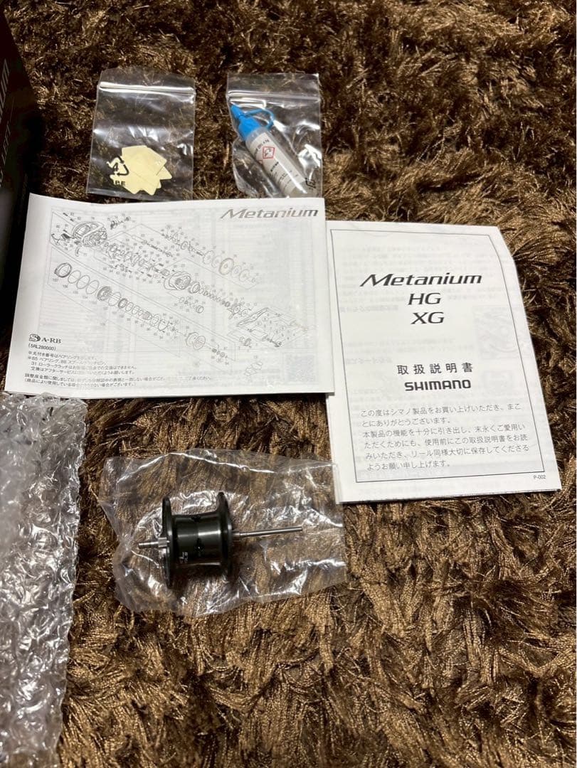 シマノ メタニウムHG LEFT KTFネオスプールver3 ゴールド