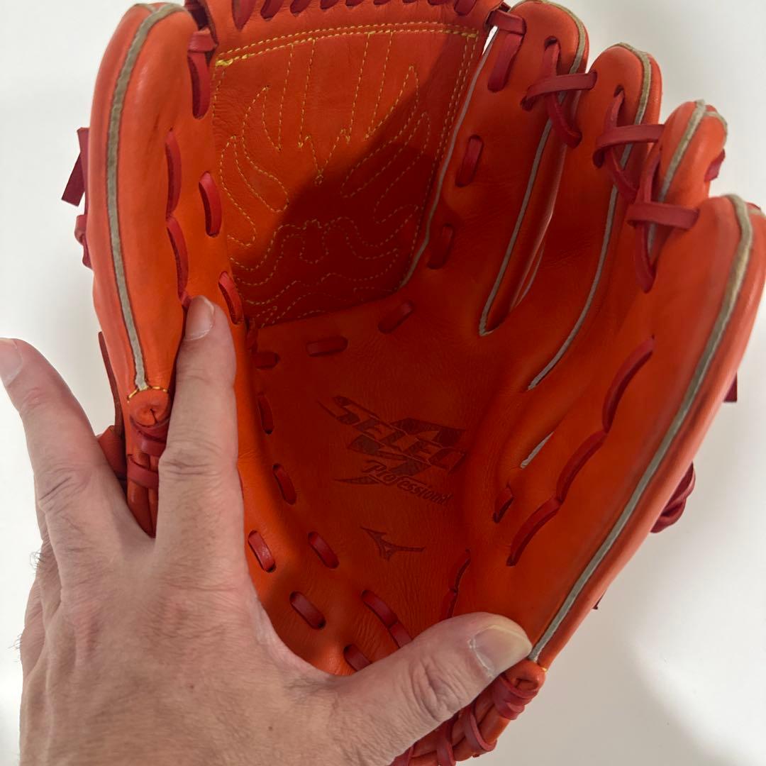 Mizuno SELECT9 オレンジ グローブ