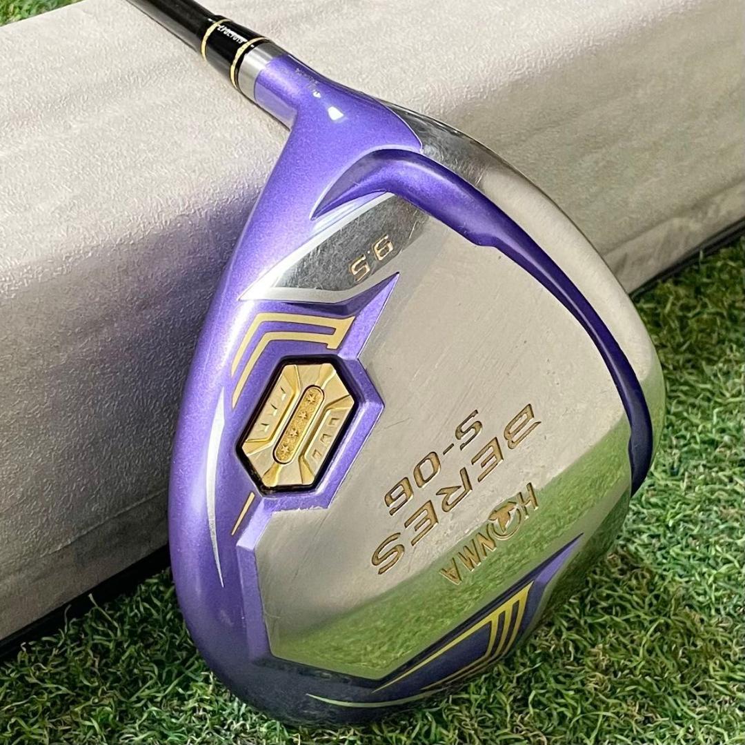 【貴重レフティ】ホンマベレス HONMA S-06 4S 1W 9.5° S 左