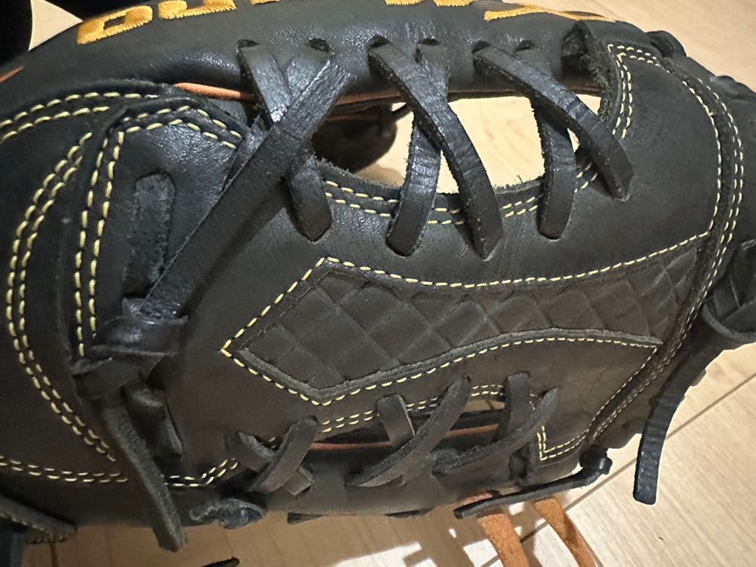 Mizuno 硬式グローブ 右投げ用 ソフトボールも可オールラウンド
