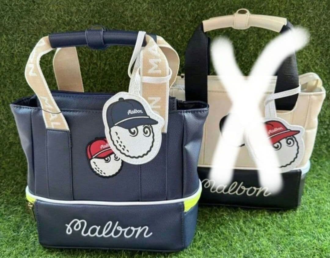 Malbon ゴルフ カートバッグ マルボン ゴルフバッグ 2way