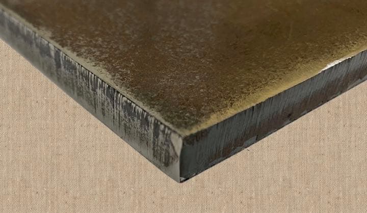 【送料無料】厚み9mm 穴付き 鉄板 40×50cmバーベキューやDIYに