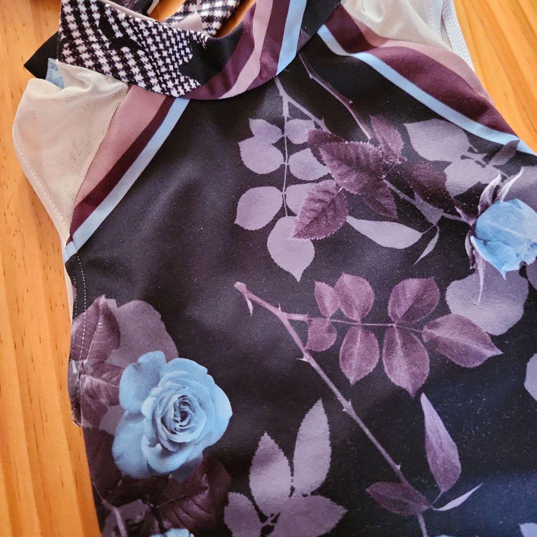 スティナ　stina ネイビー　ジュニア　キッズ　レオタード