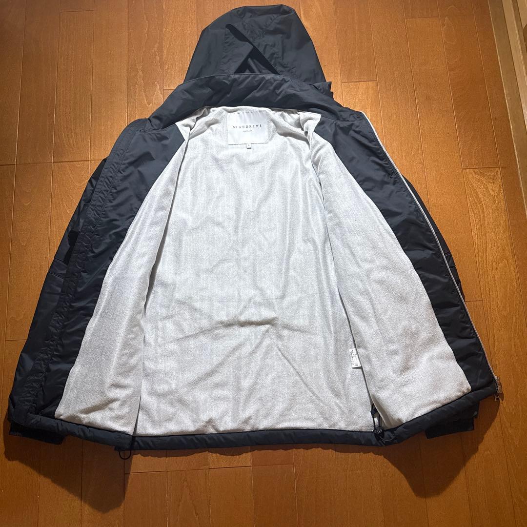 St ANDREWS ネイビー キルティングジャケット L