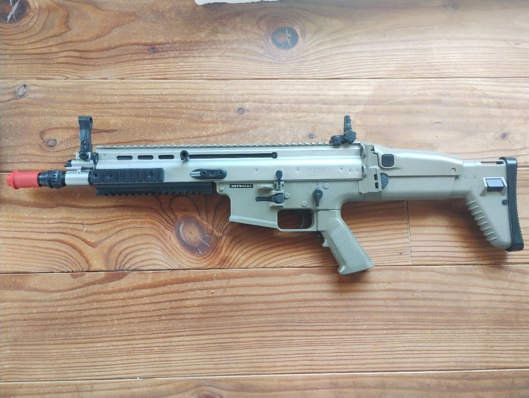 モーターの動作確認済み　SCAR-L CQC FDE ボーイズ電動ガン