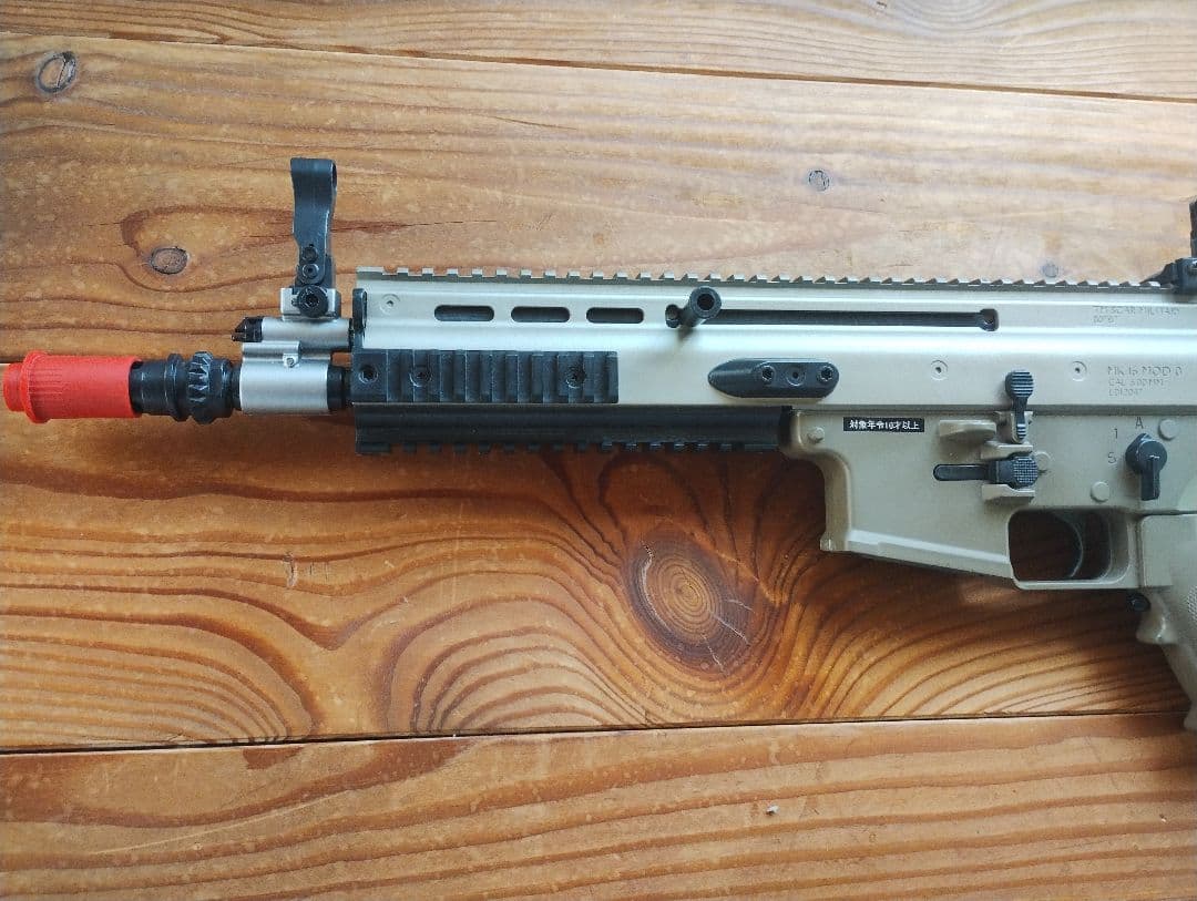 モーターの動作確認済み　SCAR-L CQC FDE ボーイズ電動ガン