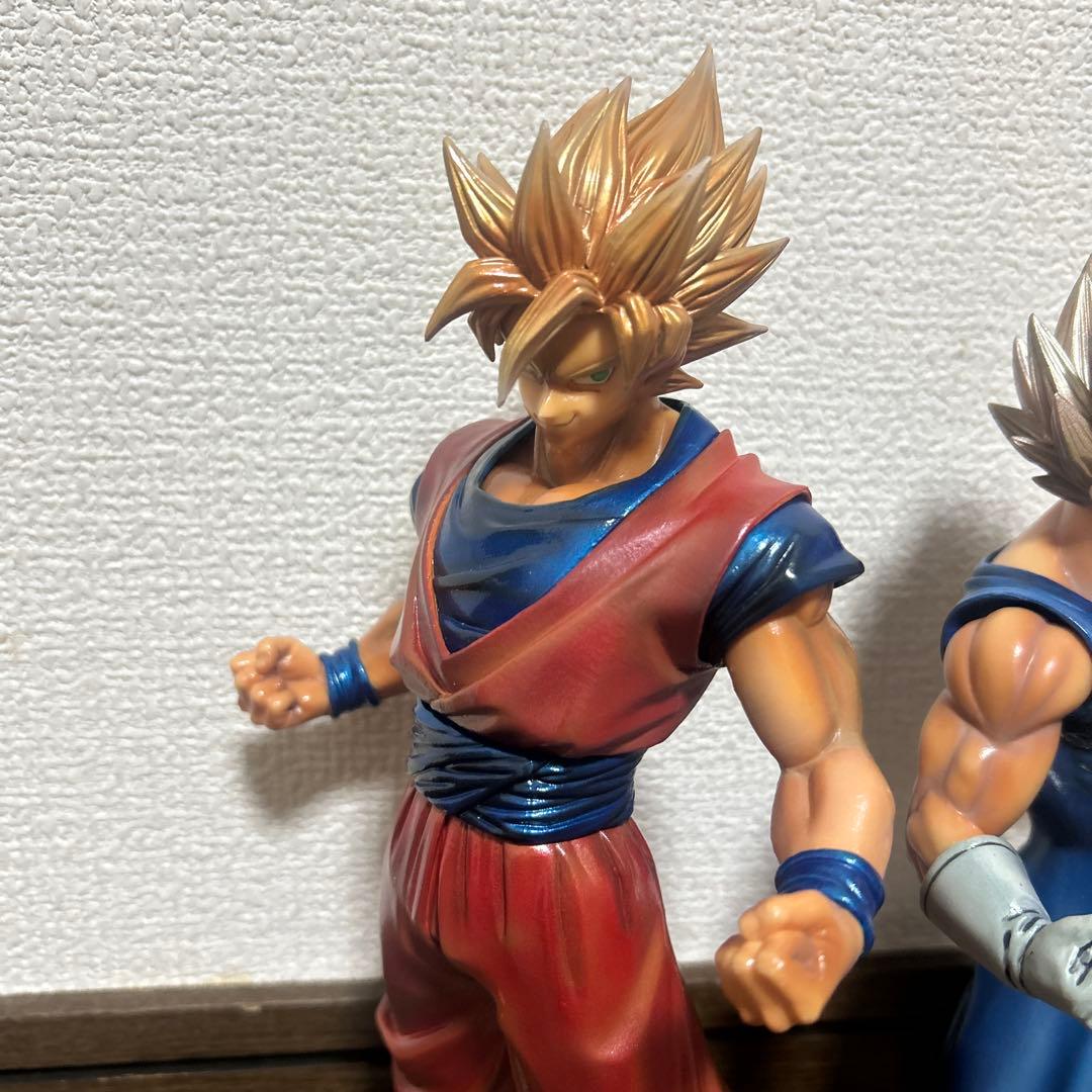 MASTER STARS PIECE 孫悟空　ベジータ　リペイント品