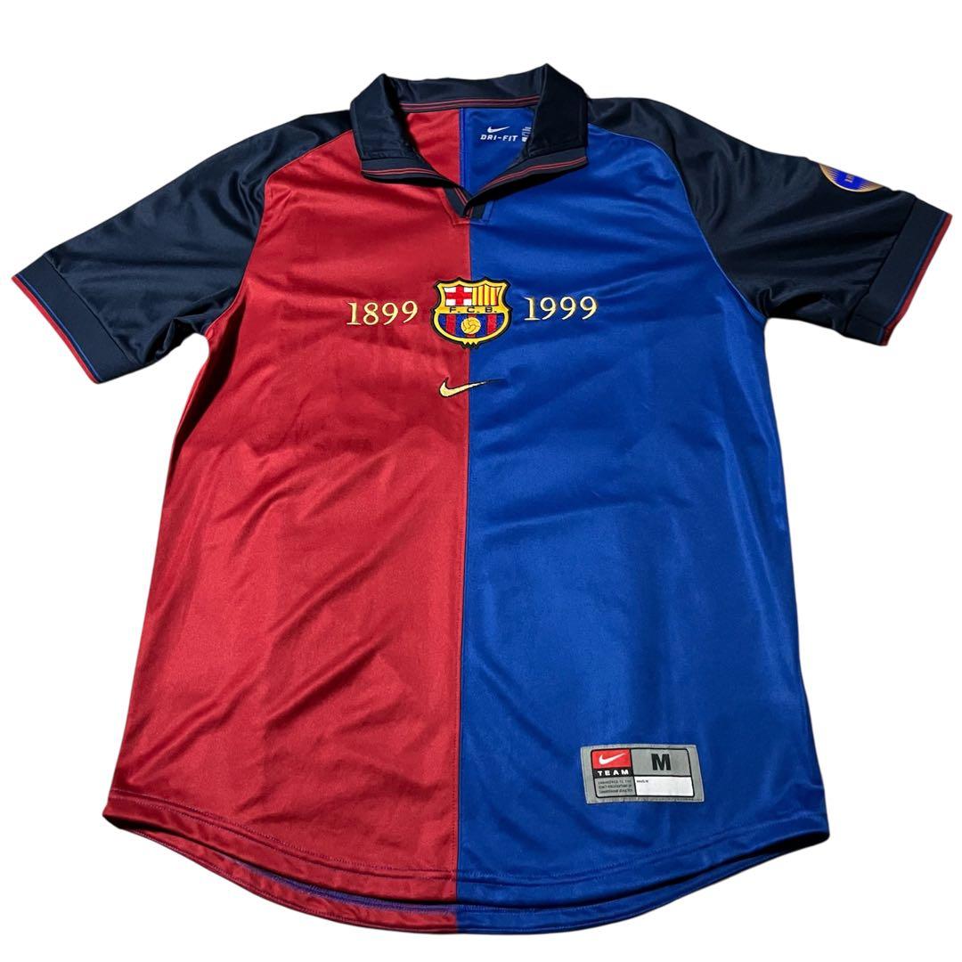 新品未使用タグ付きナイキNIKEバルセロナ100周年記念ユニフォーム2012復刻