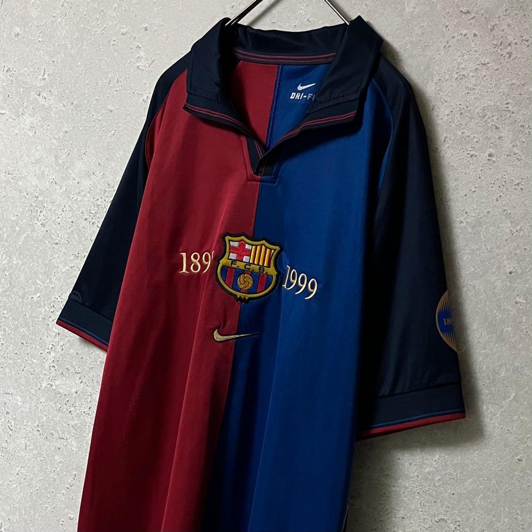 新品未使用タグ付きナイキNIKEバルセロナ100周年記念ユニフォーム2012復刻