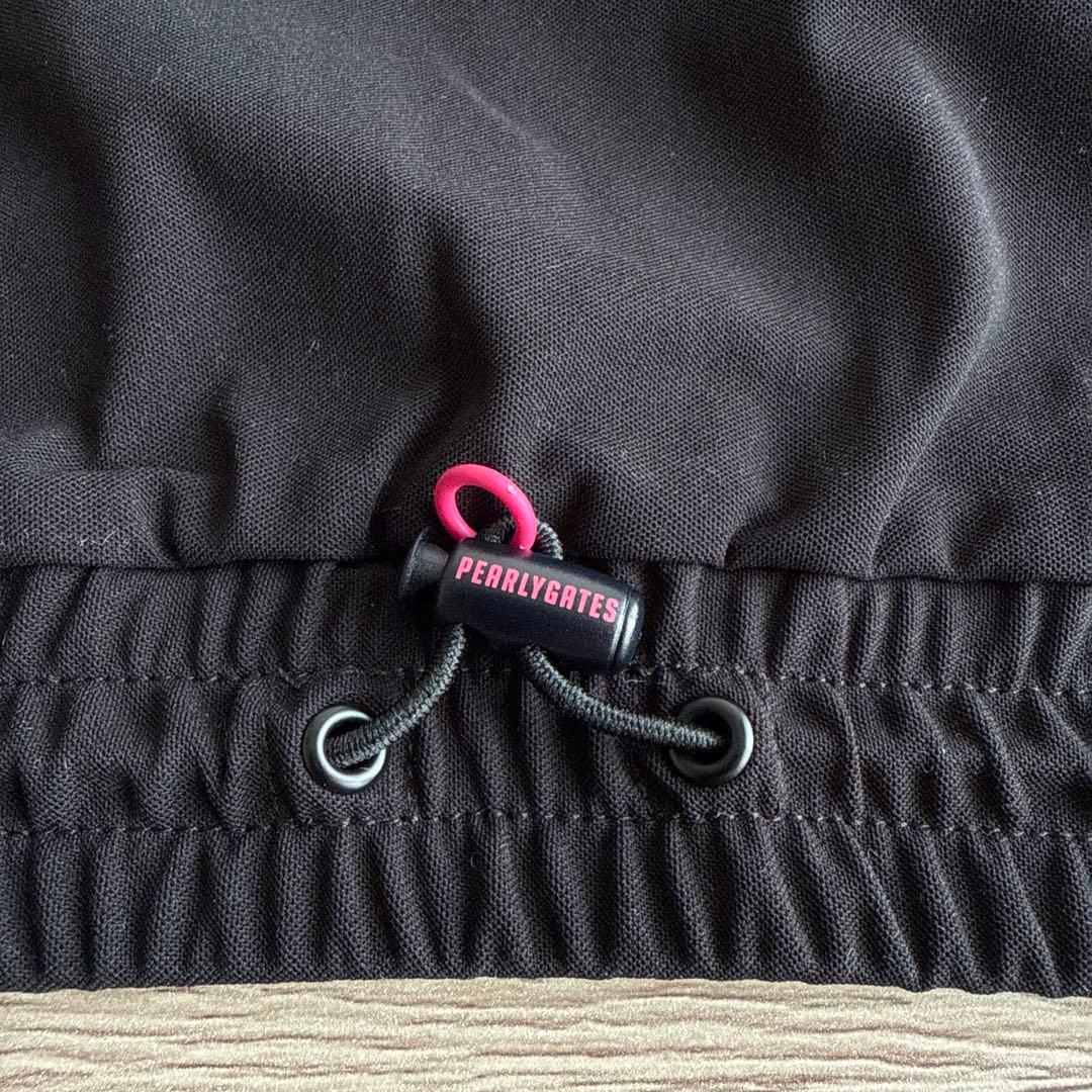 新品タグ付！PEARLYGATESバックジップシャツ