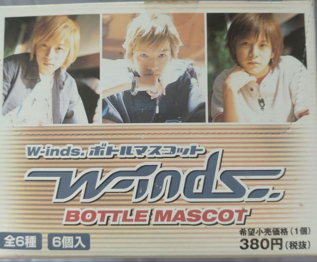w-inds. ボトルマスコット フィギュア 橘慶太 千葉涼平 緒方龍一 レア