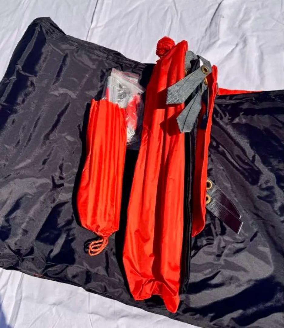 POLeR（ポーラー） 2 PERSON TENT テント オレンジ 美品