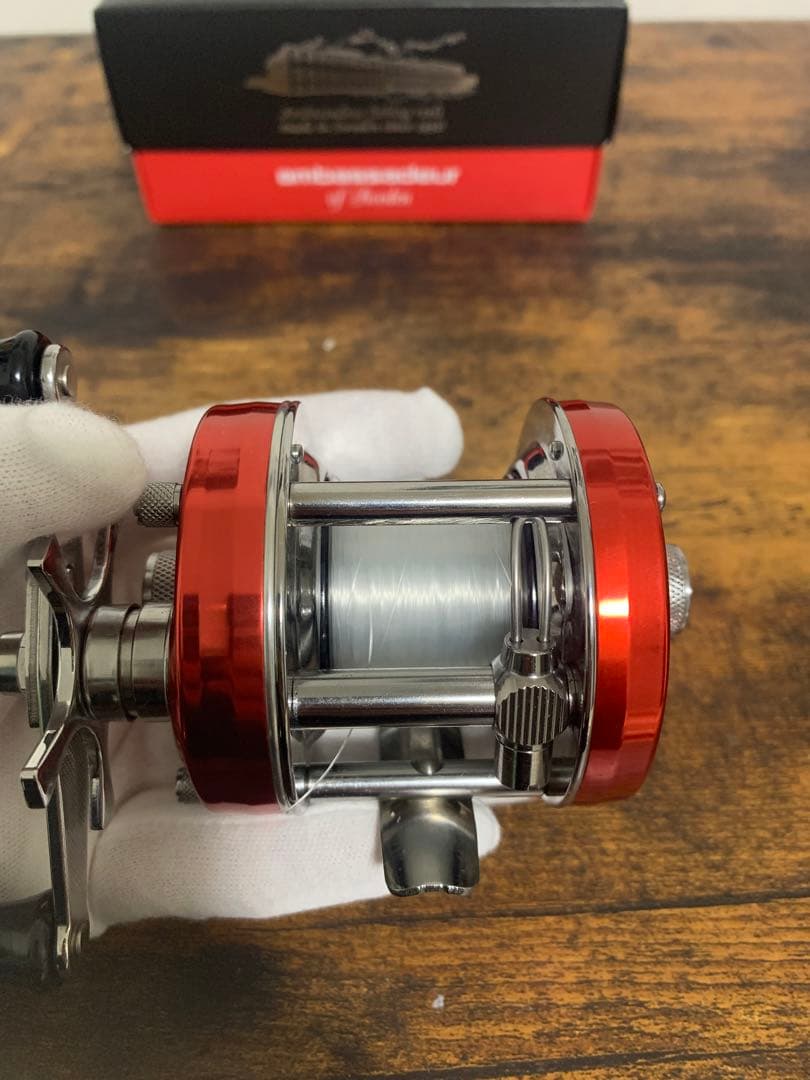 Ambassadeur 5500 ファクトリーチューン　レッド　アブ　abu