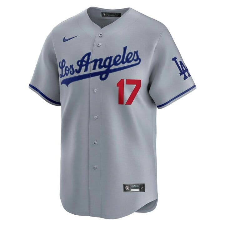 NIKE 大谷翔平ＬＡドジャース リミテッドユニフォーム ビジターグレー