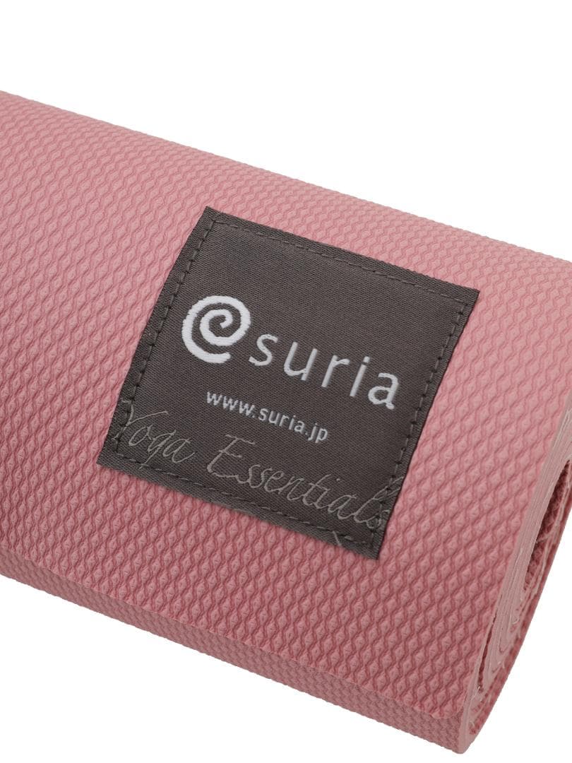 新品 suria スリア ヨガマット 4mm チェリーピンク TPE