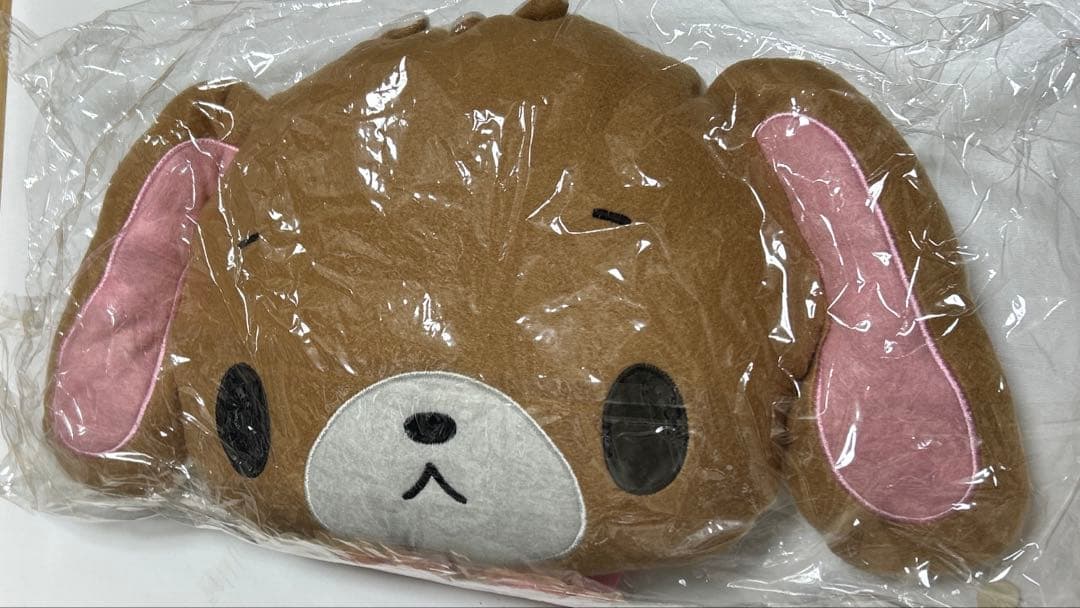 サンリオ　シュガバニ　シュガーバニーズダイカットクッション　平成レトロ