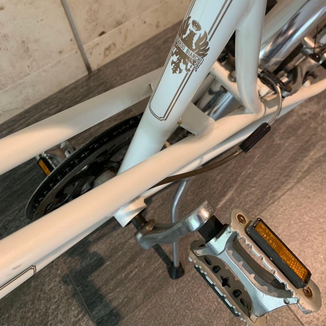 Bianchi ミニベロ　ホワイト