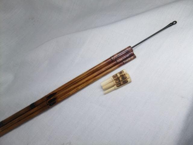 和竿　竹竿　タナゴ竿　古竹矢竹　75-Ⅾ10