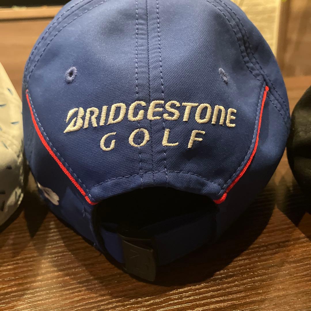 adidas BRIDGESTONE HONMAゴルフキャップ 3個セット