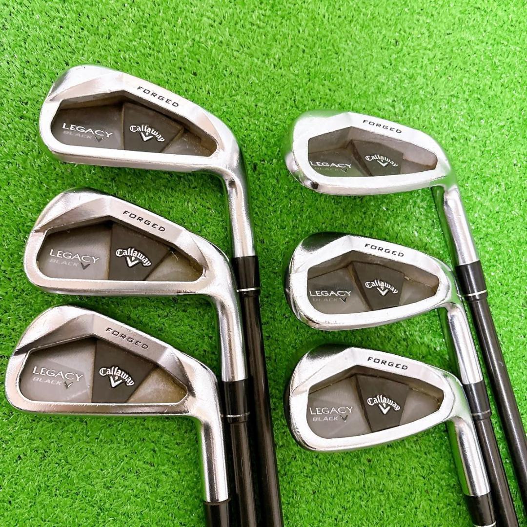 キャロウェイ　Callaway レガシー　ブラック　アイアン　6本　セット