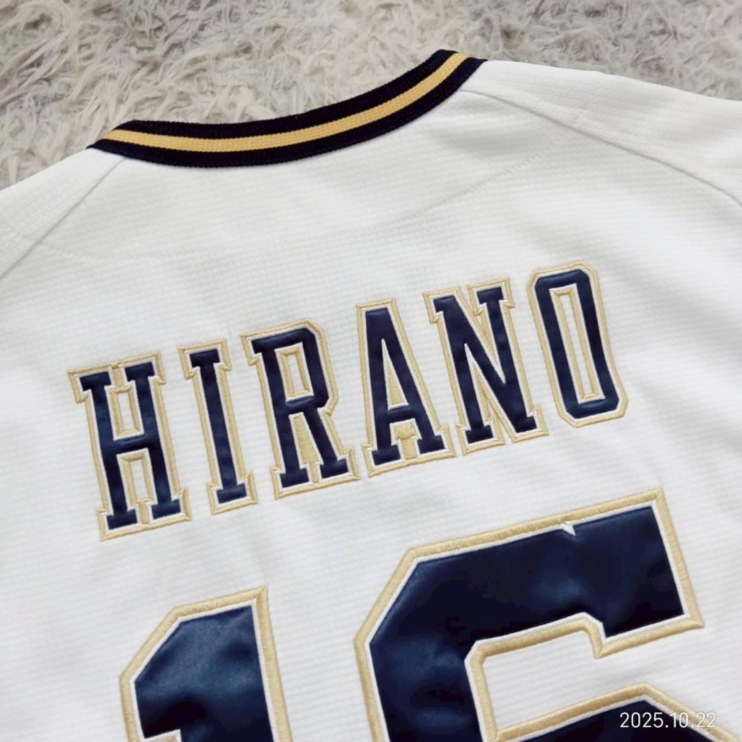 バファローズ Buffaloes HIRANO 平野佳寿 ユニフォーム 16 M