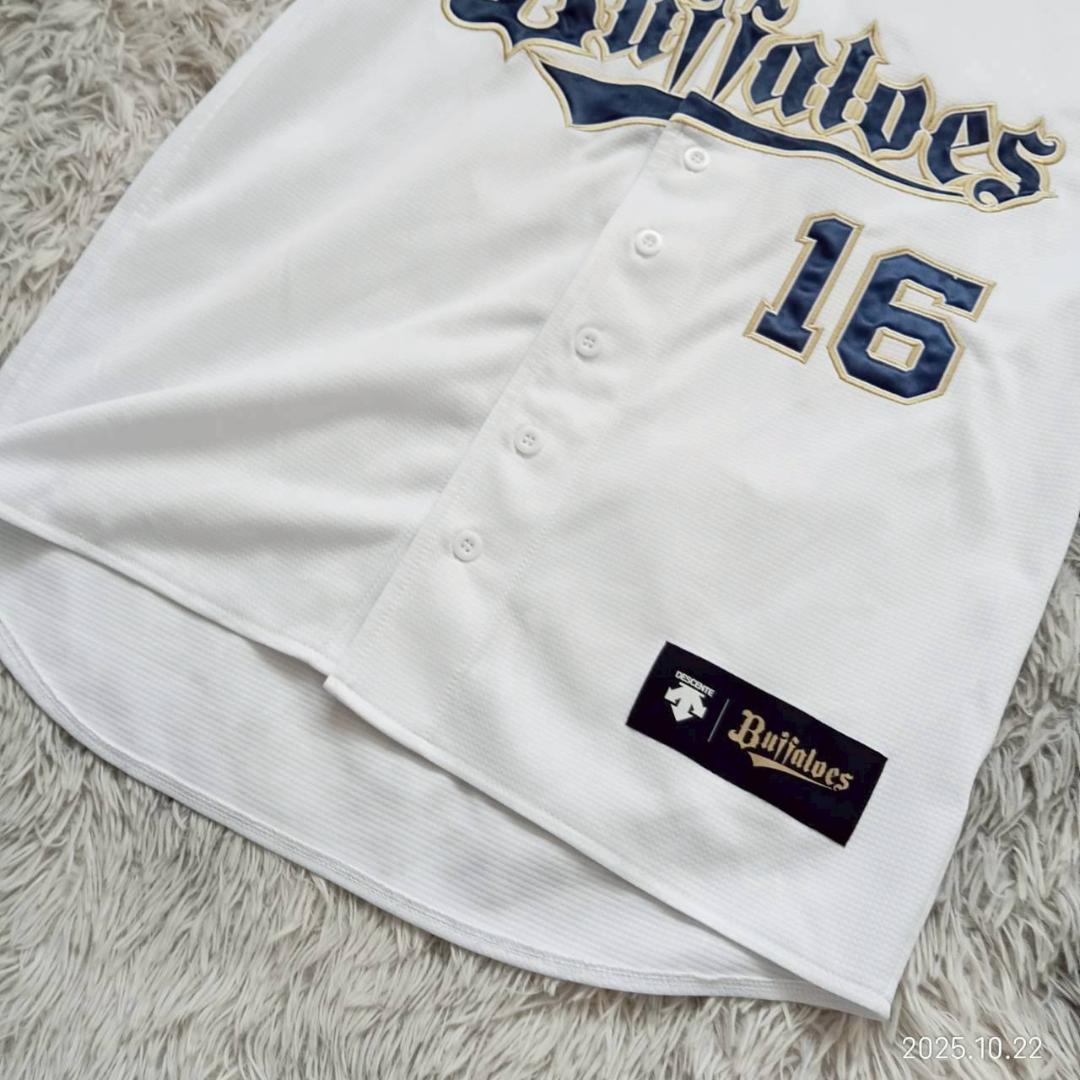 バファローズ Buffaloes HIRANO 平野佳寿 ユニフォーム 16 M