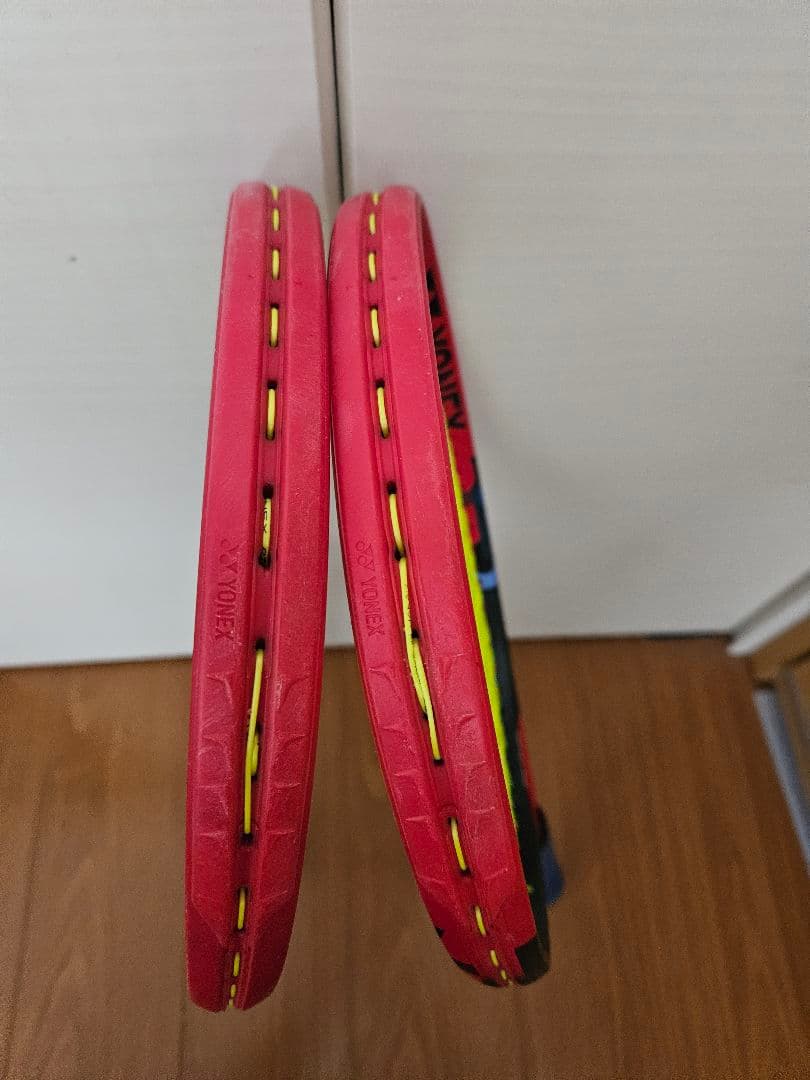 YONEX Vcore2023 100 G2 テニスラケット 2本セット傷少なめ