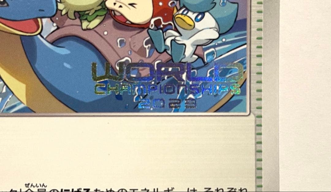 パラダイスリゾート　WCS2023 横浜開催　選手限定非売品❗️
