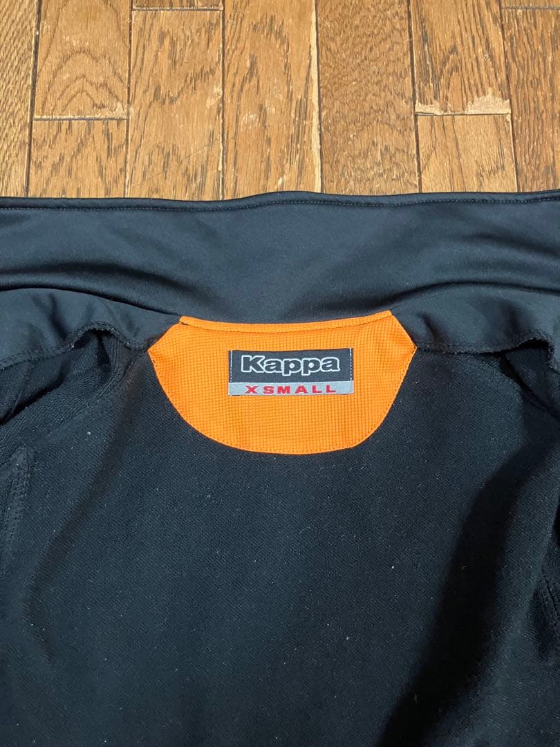 限定品 Kappa ローマ ジャージ XS 黒 サッカー