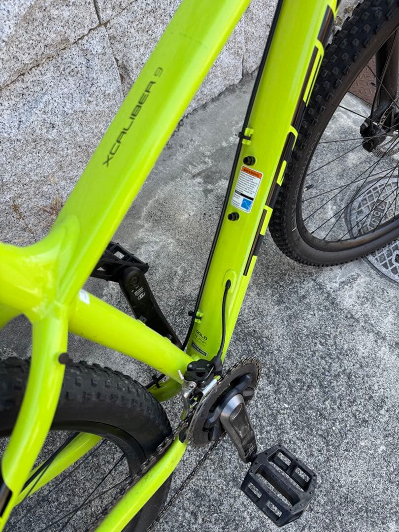 蛍光黄色 TREK X-Caliber 9 サイズ17.5 MTB