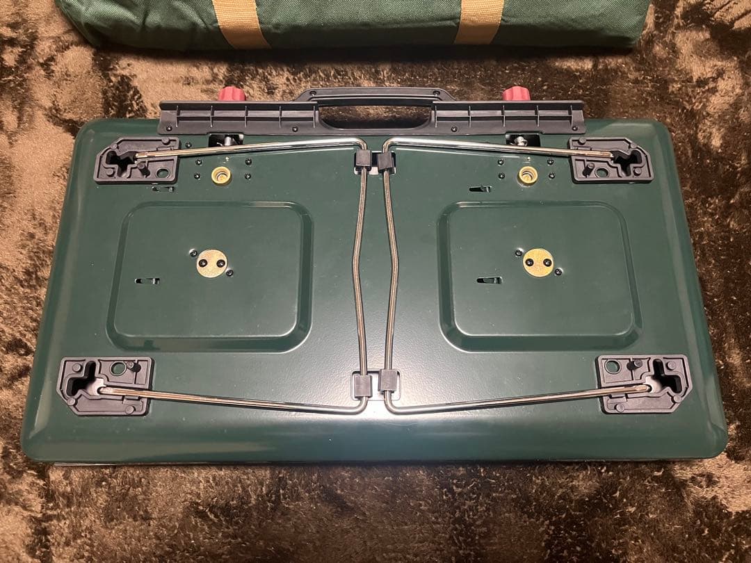 Coleman コールマン ツーバーナー コンロ+専用バック 新品同様品
