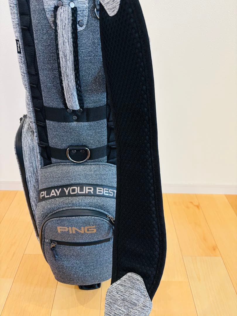 【良品】PINGピン CB-U201 キャディバッグ ゴルフ　2021モデル