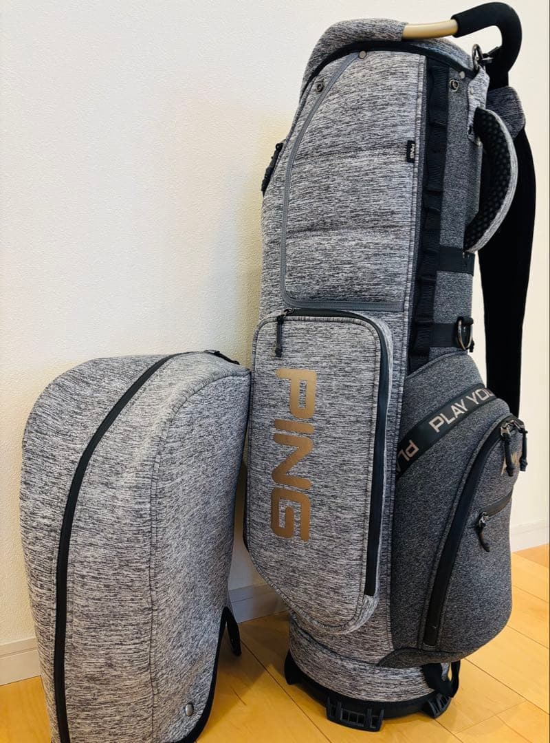 【良品】PINGピン CB-U201 キャディバッグ ゴルフ　2021モデル