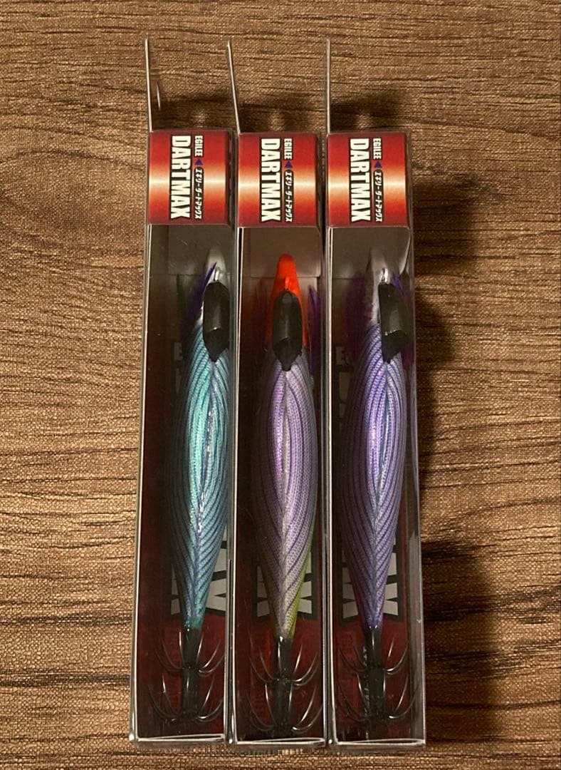 未使用　FishLeague エギリー ダートマックス TR40g-BK 3個